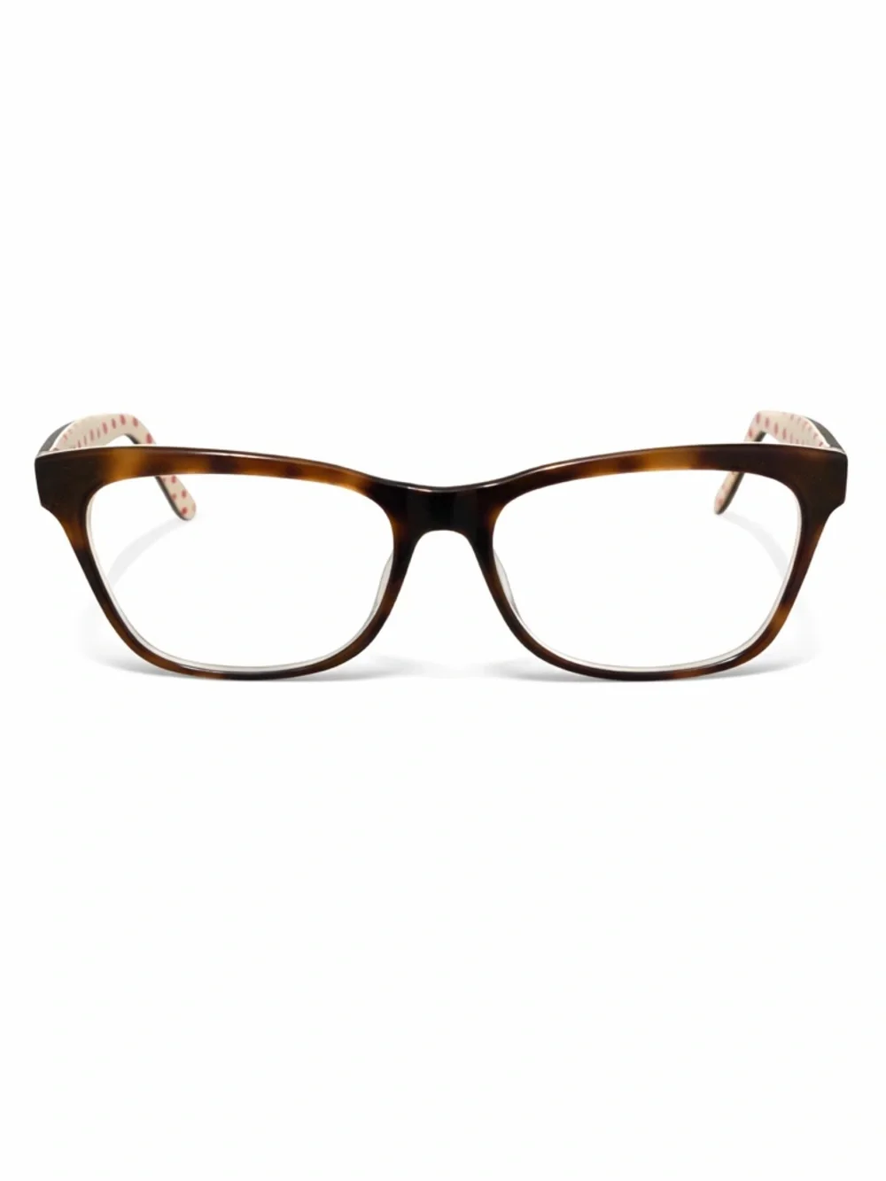 Dolce & Gabbana Women’s White and Red Polka Dot Eyewear Arm